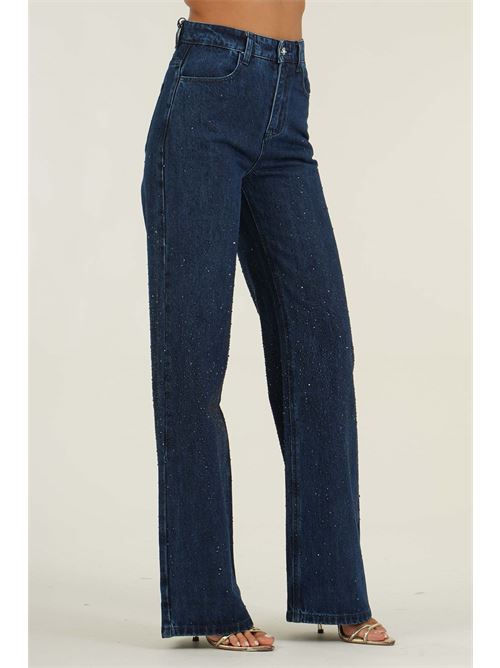 Jeans Anser con crystalli Twenty Fourhaitch | ANSERBLUE